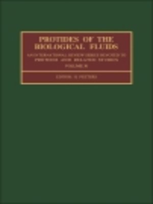 cover image of Protides of the BIological Fluids